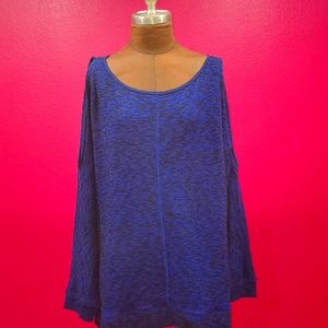 Blue & black sweater